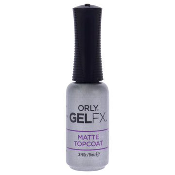 Gel FX - 3422001 Matte Topcoat by Orly for Women - 0.3 oz Nail Treatment