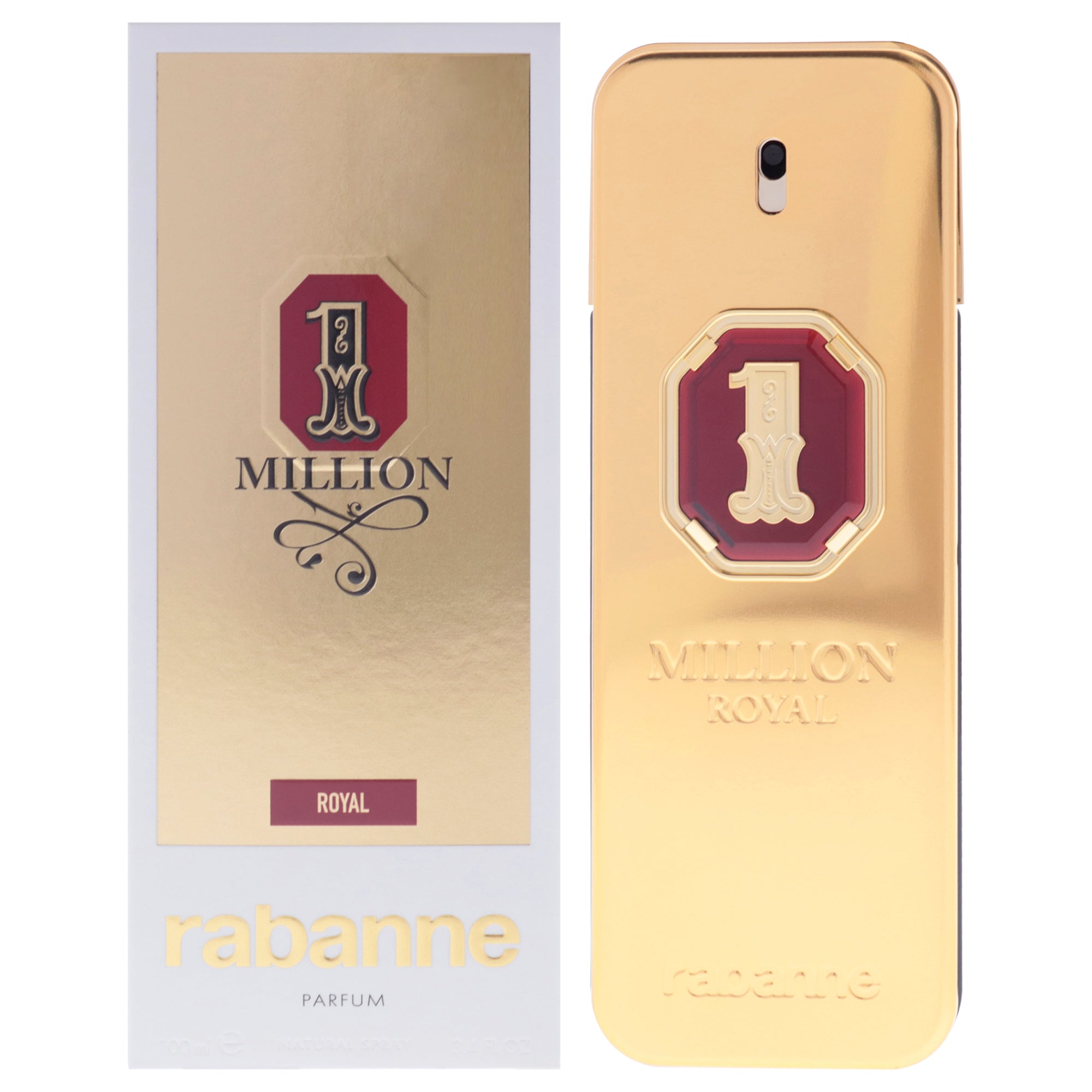 1 Million Royal by Paco Rabanne for Men - 3.4 oz Parfum Spray