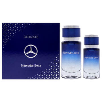 Mercedes-Benz Ultimate by Mercedes-Benz for Men - 2 Pc Gift Set 4oz EDP Spray, 0.84oz EDP Spray