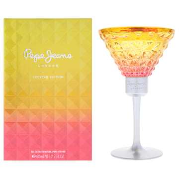 Cocktail Edition by Pepe Jeans London for Women - 2.7 oz EDT Spray