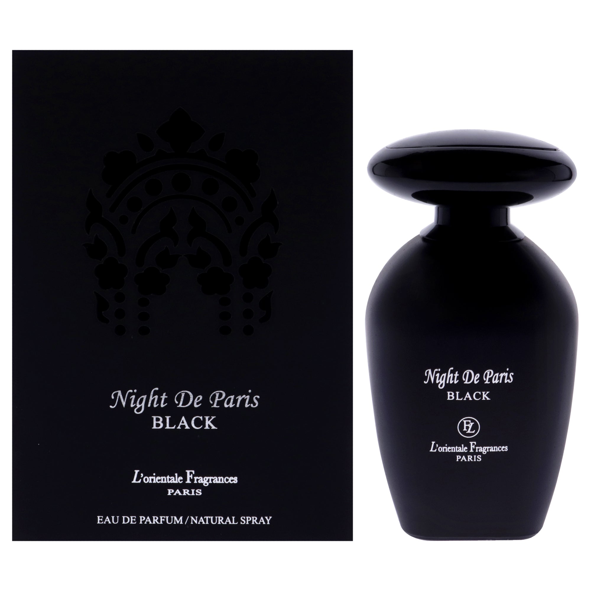 Night De Paris - Black by LOrientale Fragrances for Unisex - 3.3 oz EDP Spray