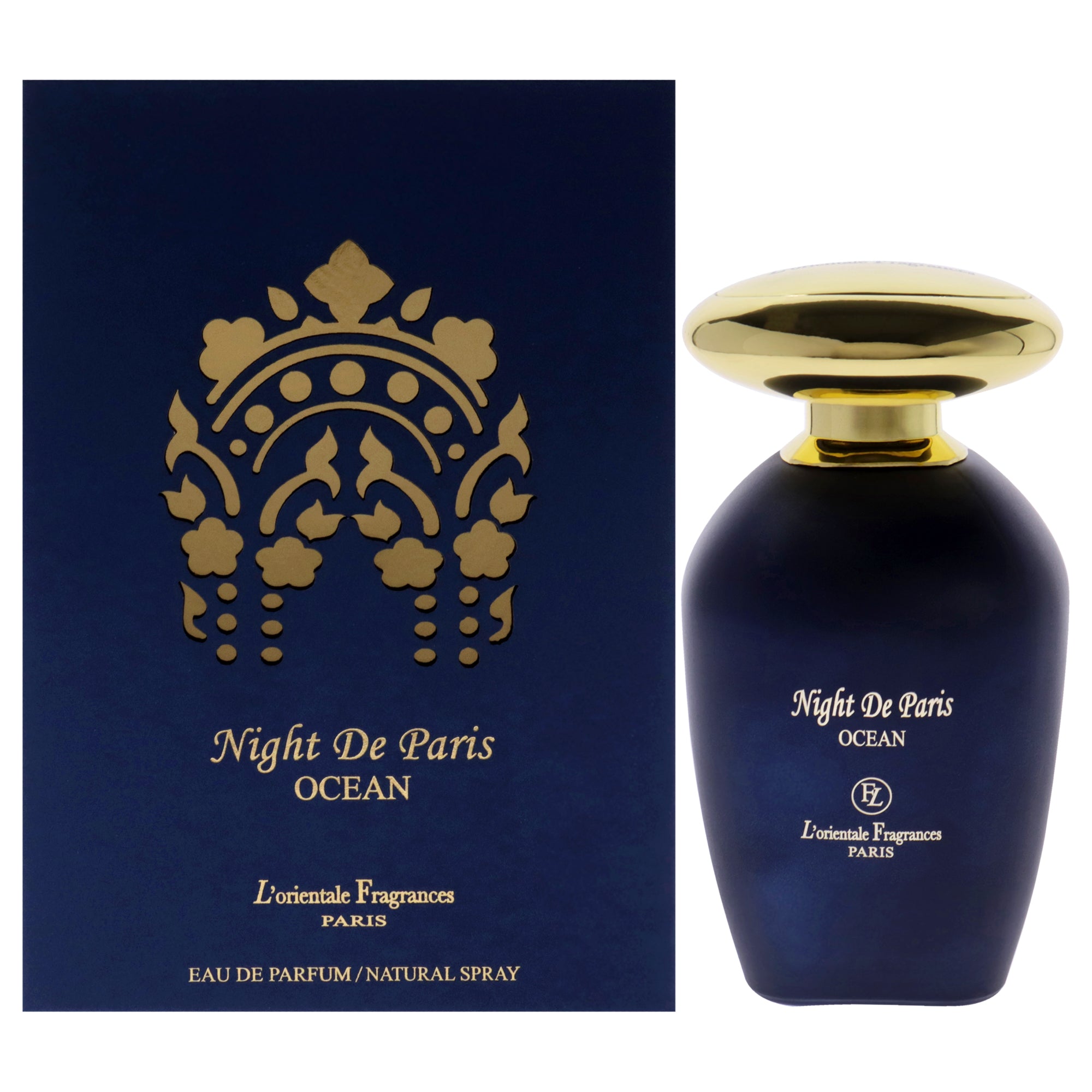 Night De Paris - Ocean by LOrientale Fragrances for Unisex - 3.3 oz EDP Spray