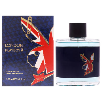 London Playboy by Playboy for Men - 3.4 oz EDT Spray