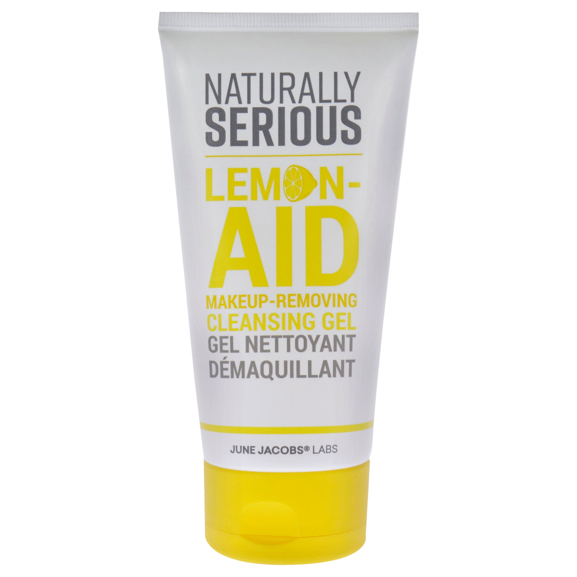 Lemon Aid Makeup Removing Cleansing Gel by Naturally Serious for Unisex - 3.4 oz Gel