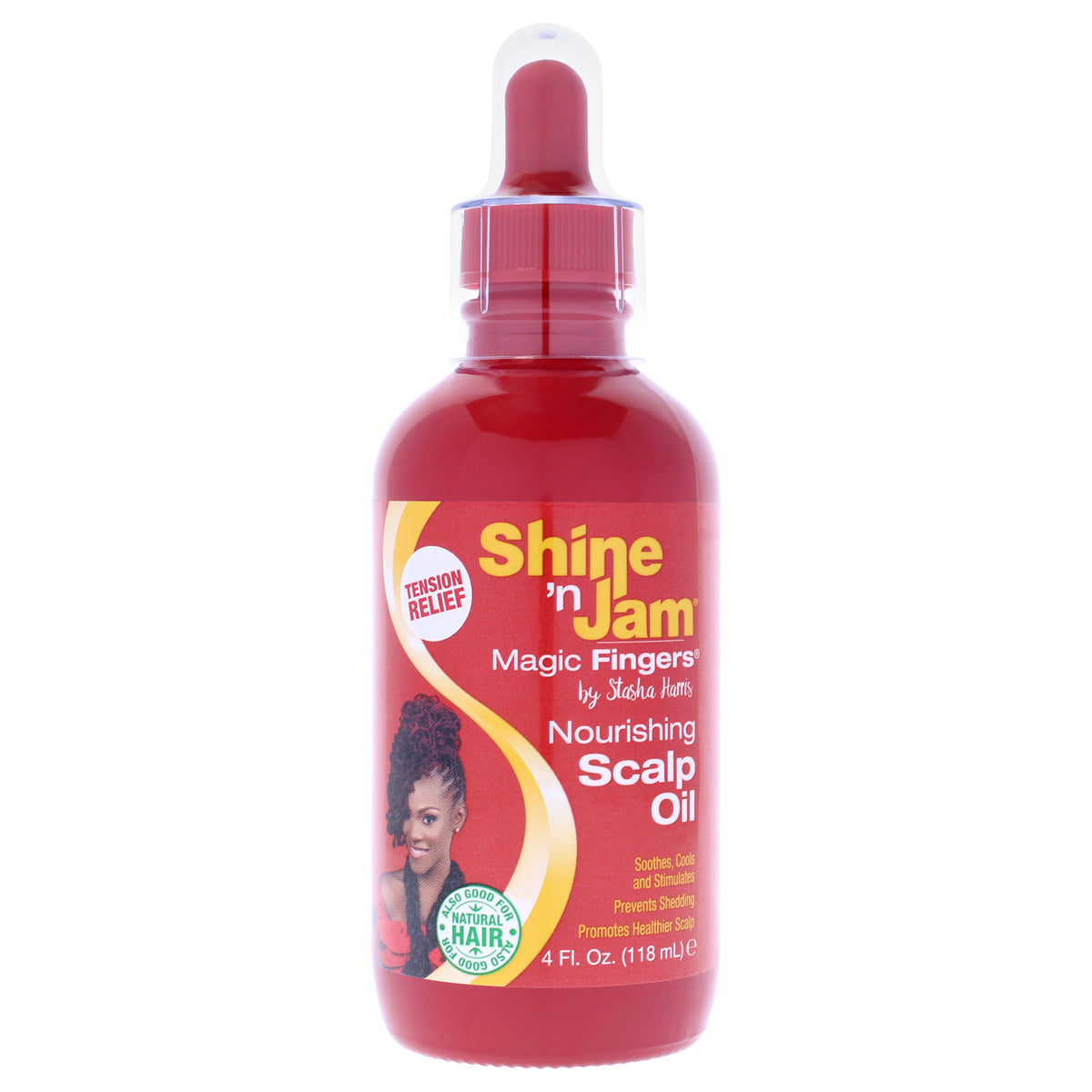 Shine-n-Jam - Magic Fingers Scalp Oil by Ampro for Women - 4 oz Oil