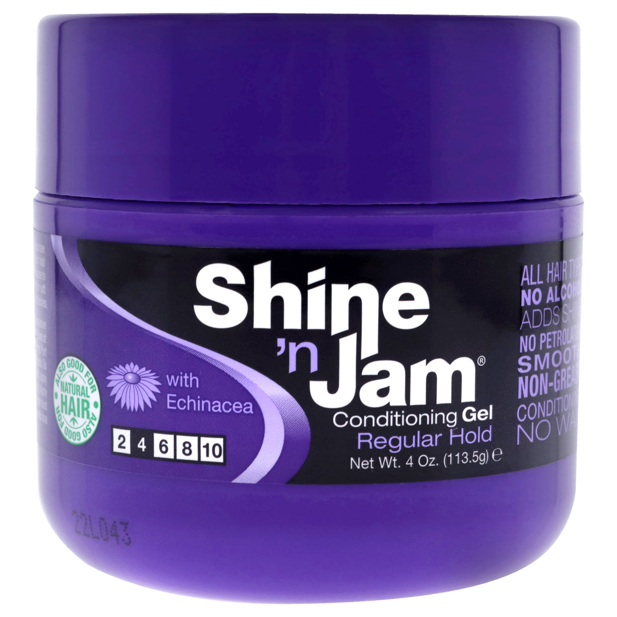 Shine-n-Jam Gel - Regular Hold by Ampro for Women - 4 oz Gel
