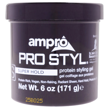 Pro Styl Protein Styling Gel - Super Hold by Ampro for Women - 6 oz Gel