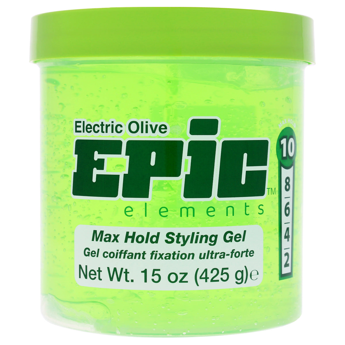Styling Gel Olive Elements - Max Hold by Ampro for Women - 15 oz Gel