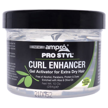 Pro Styl Gel Curl Enhancer - Extra Dry Hair by Ampro for Women - 10 oz Gel