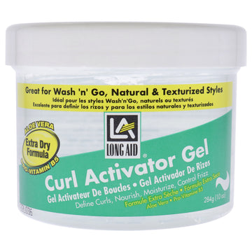 Long-Aid Curl Activator Gel - Extra Dry by Ampro for Women - 10 oz Gel