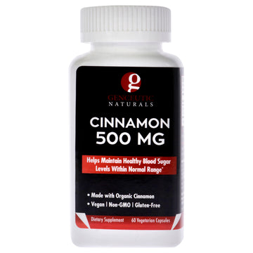 Organic Cinnamon - 500mg by Natures Answer for Unisex - 60 Count Capsules