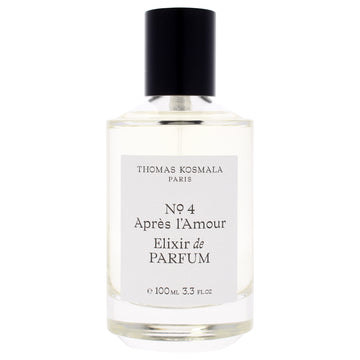 Thomas Kosmala No 4 - Apres Lamour Elixir by Thomas Kosmala for Unisex - 3.3 oz EDP Spray