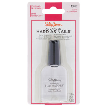 Advanced Hard As Nails With Nylon and Retinol - 45083 Clear by Sally Hansen for Women - 0.45 oz Nail Treatment (Tester)