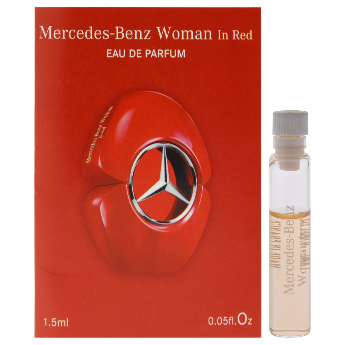Mercedes Benz Woman Red by Mercedes-Benz for Women - 1.5 ml EDP Spray Vial