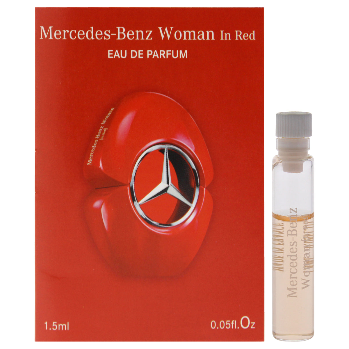 Mercedes Benz Woman Red by Mercedes-Benz for Women - 1.5 ml EDP Spray Vial