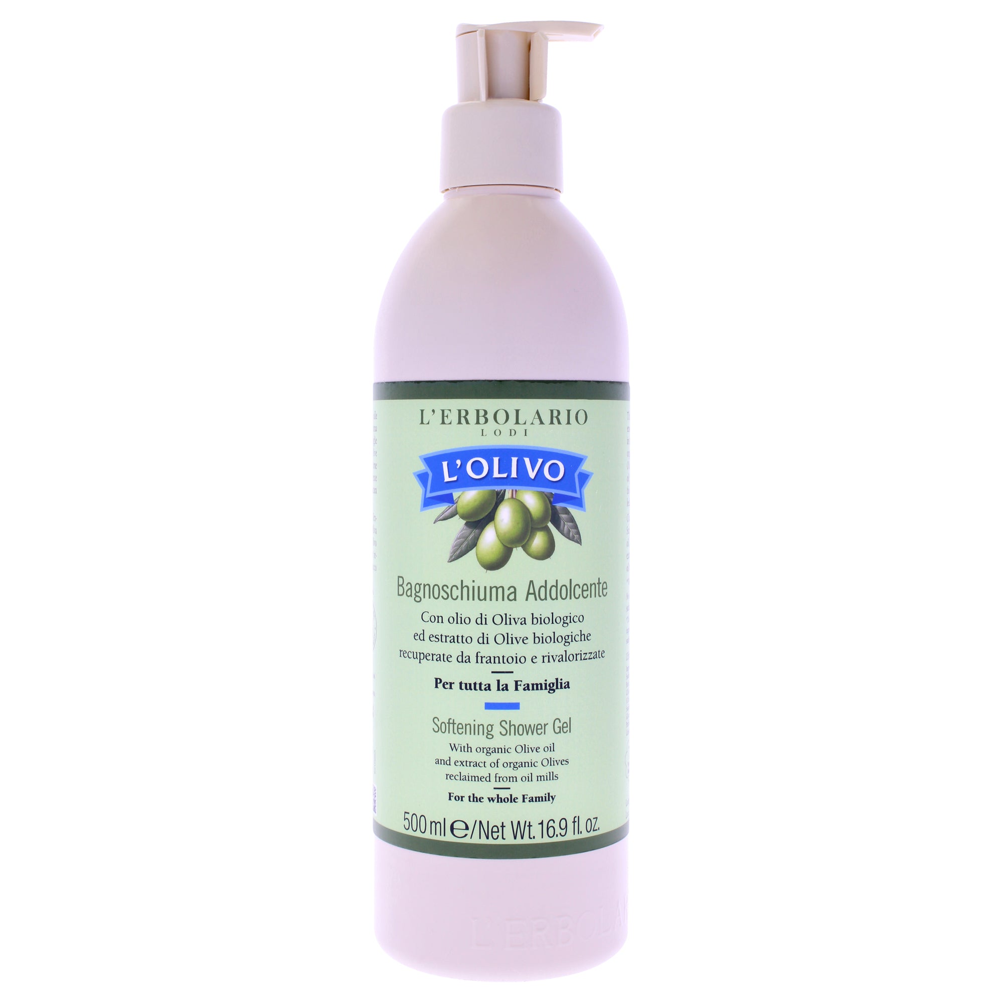 LOlivo Softening Shower Gel by LErbolario for Unisex - 16.9 oz Shower Gel