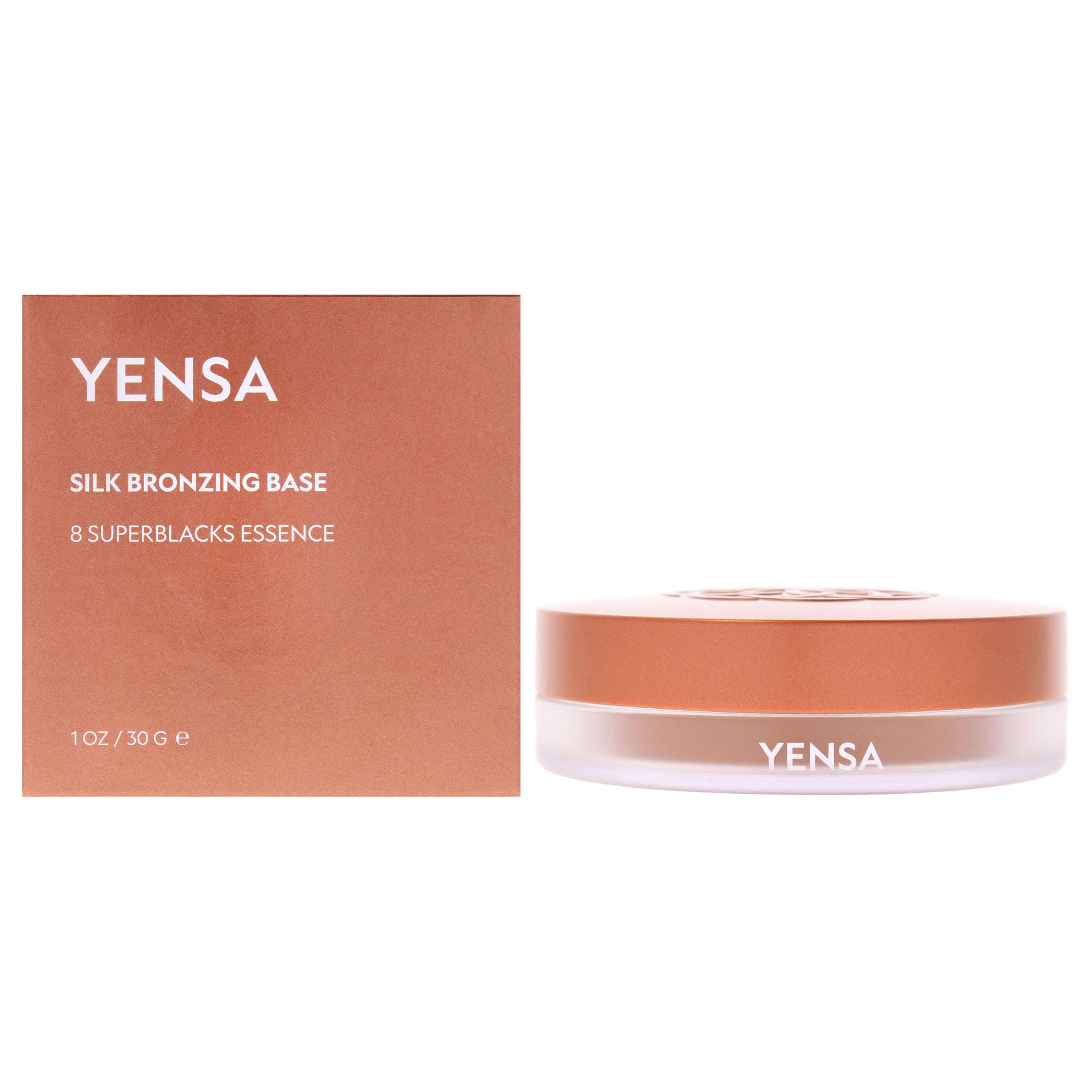 Silk Bronzing Base - Sunlit Glow by Yensa for Women - 1 oz Bronzer
