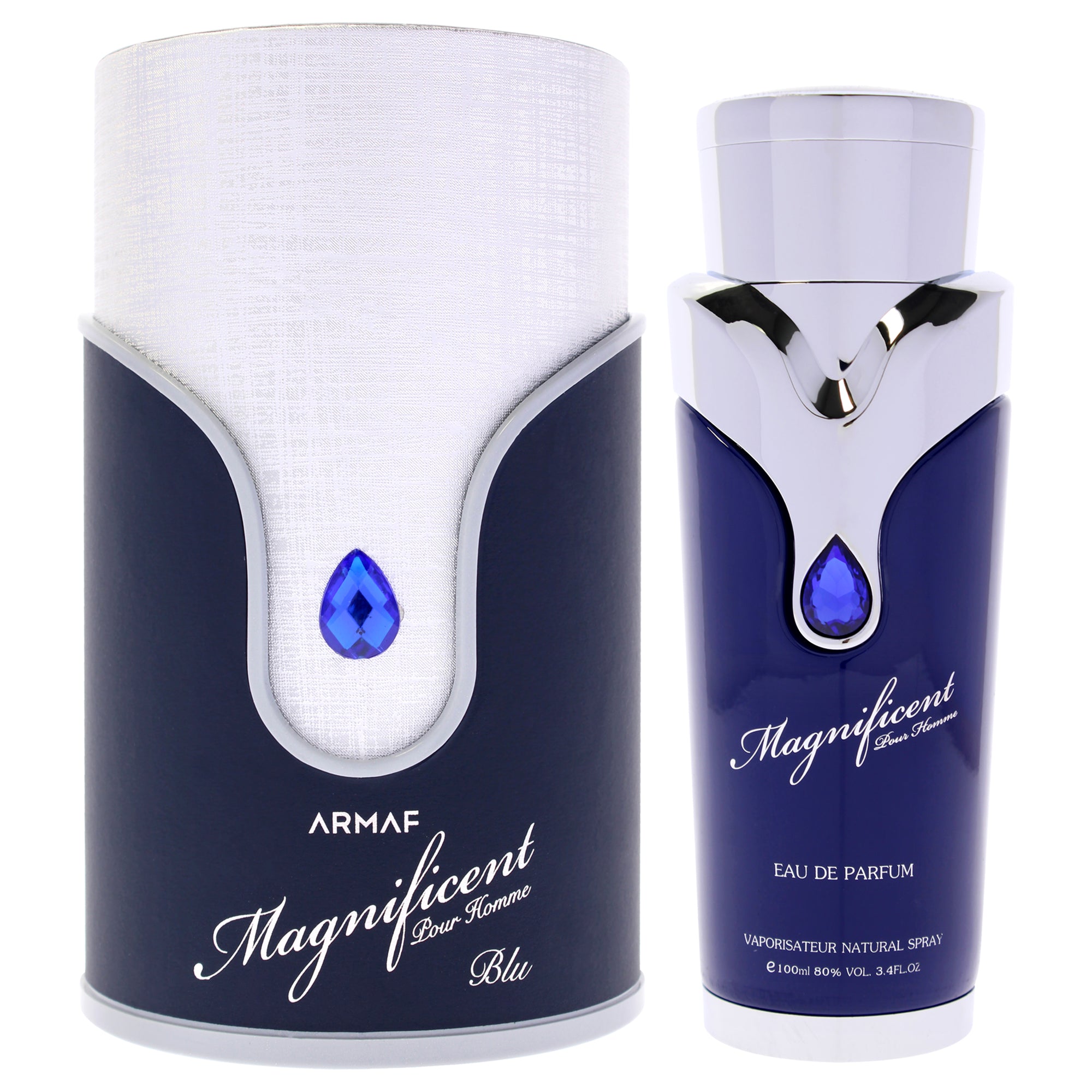 Magnificent Blue by Armaf for Men - 3.4 oz EDP Spray