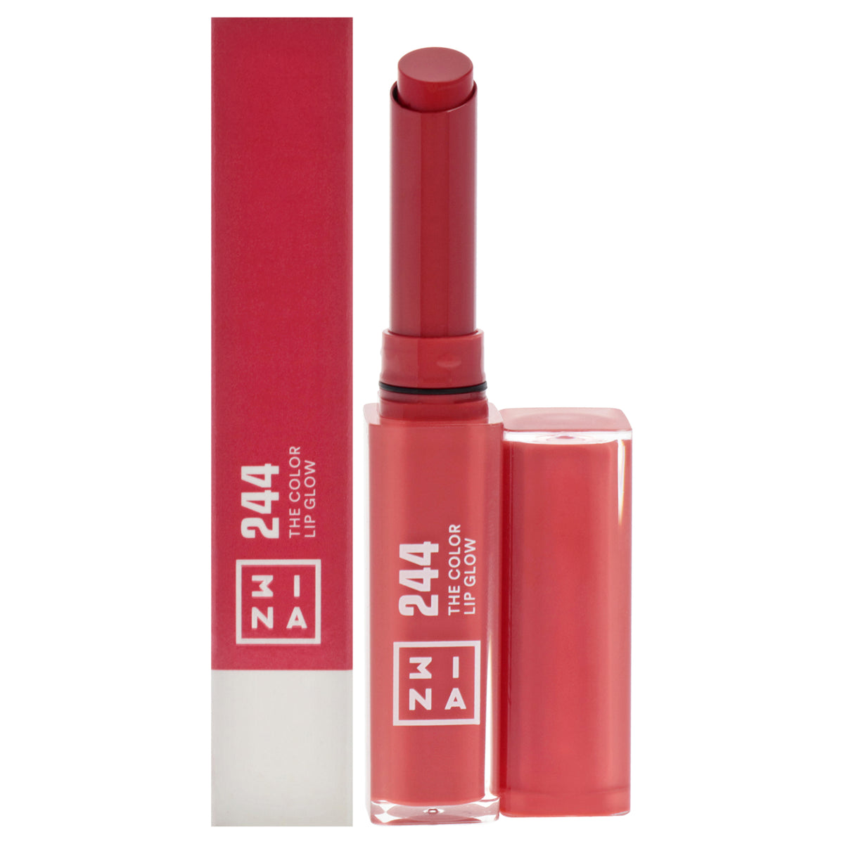 The Color Lip Glow - 244 Classic Red by 3INA for Women - 0.05 oz Lipstick