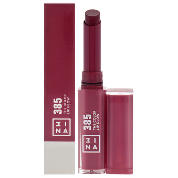 The Color Lip Glow - 385 Raspberry Pink by 3INA for Women - 0.05 oz Lipstick
