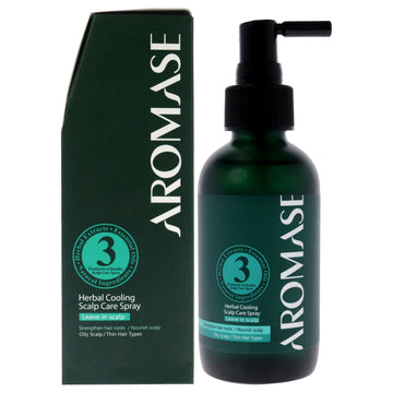 Herbal Cooling Scalp Care Spray by Aromase for Unisex - 3.89 oz Hair Spray