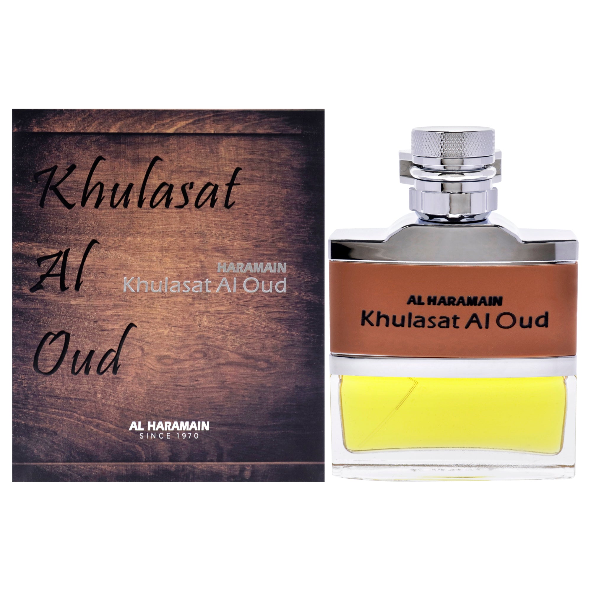 Khulasat Al Oud by Al Haramain for Unisex - 3.3 oz EDP Spray