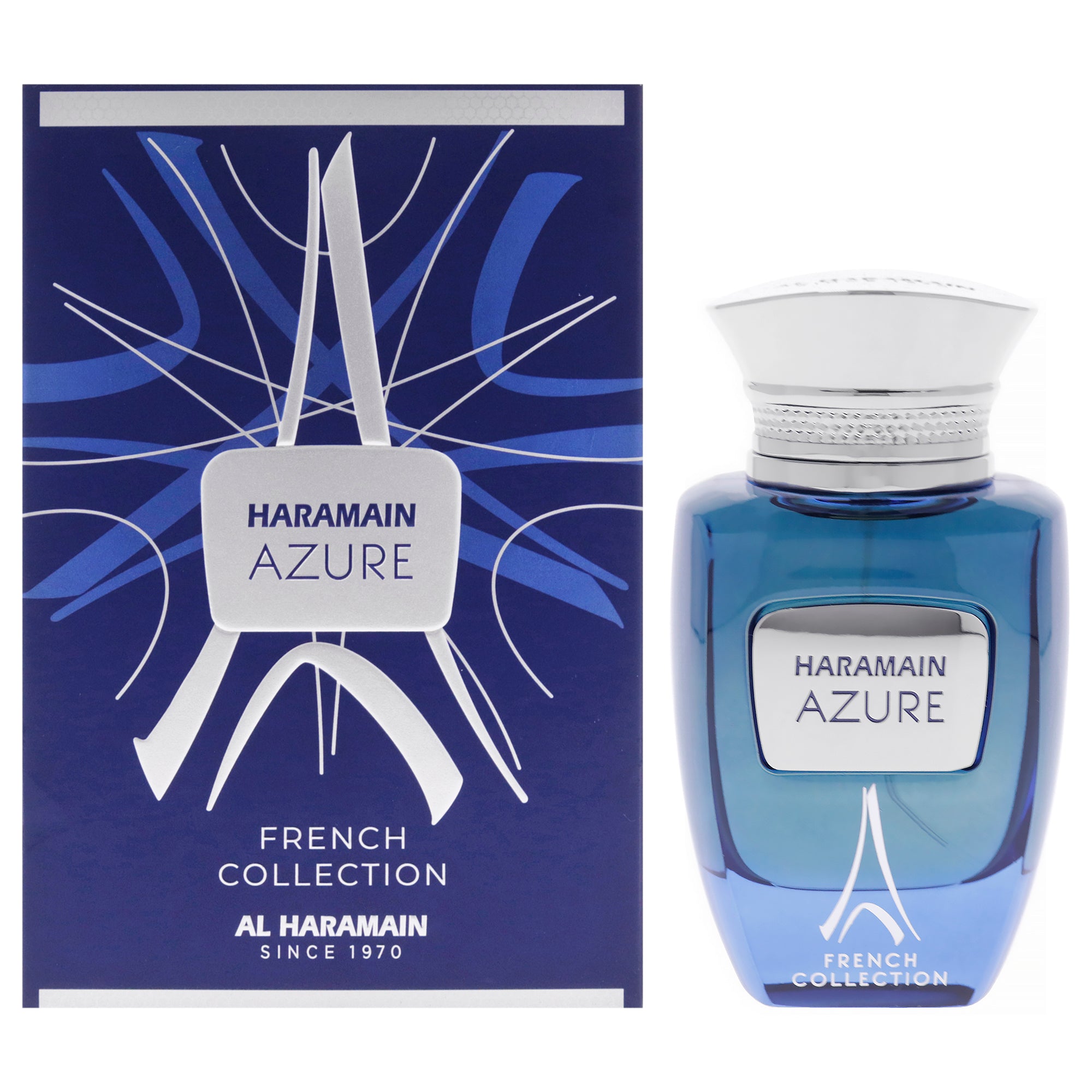 French Collection - Azure by Al Haramain for Unisex - 3.33 oz EDP Spray