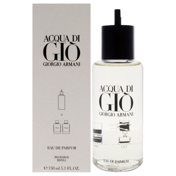 Acqua Di Gio by Giorgio Armani for Men - 5.1 oz EDP Spray (Refill)
