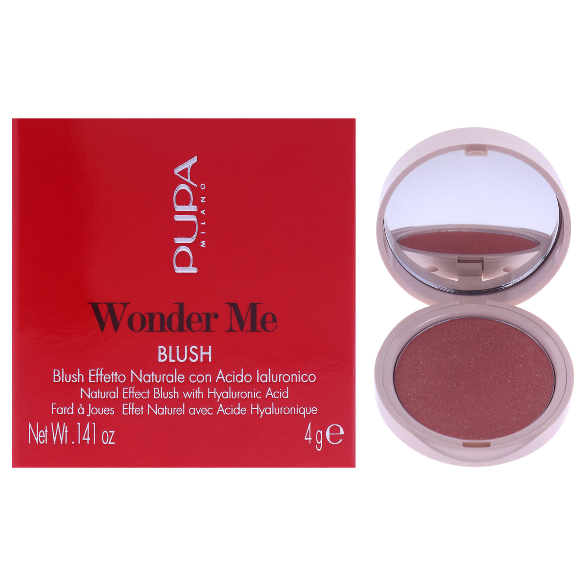 Wonder Me Blush - 003 Thats Hot-Radiant by Pupa Milano for Women - 0.141 oz Blush