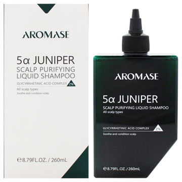 5a Juniper Scalp Purifying Liquid Shampoo by Aromase for Unisex - 8.79 oz Shampoo