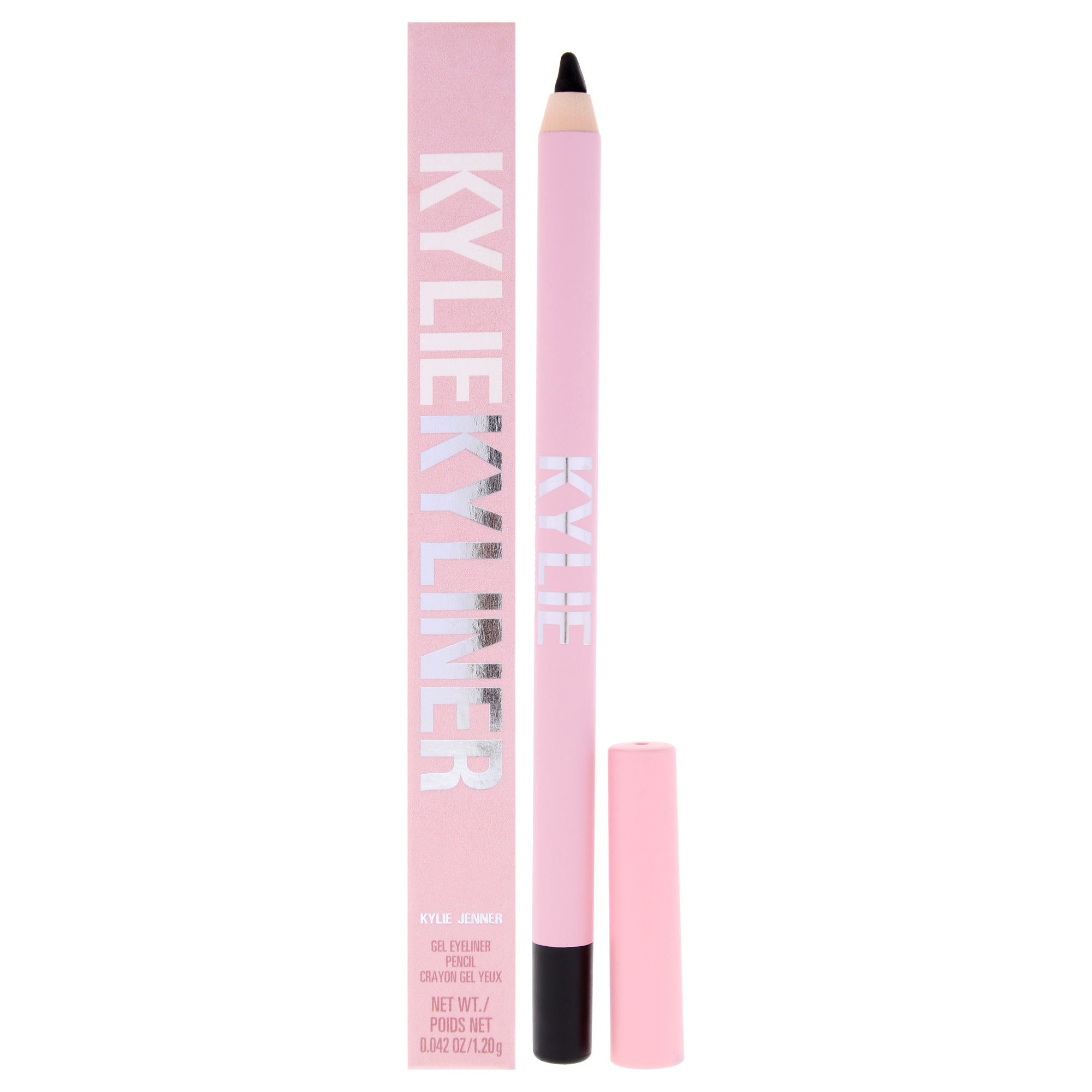 Kyliner Gel Eyeliner Pencil - 001 Black Matte by Kylie Cosmetics for Women - 0.042 oz Eyeliner