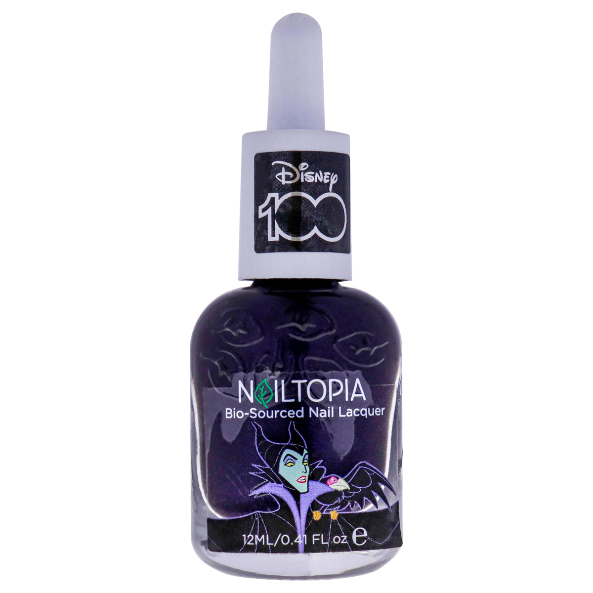 Bio-Sourced Nail Lacquer Disney Collection - Maleficent Limited Edition by Nailtopia for Women - 0.41 oz Nail Polish