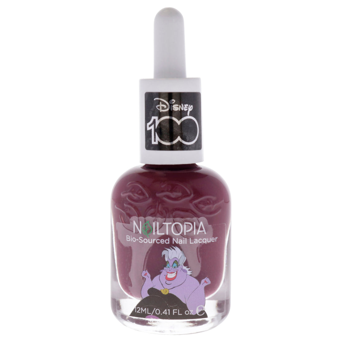 Bio-Sourced Nail Lacquer Disney Collection - Ursula Limited Edition by Nailtopia for Women - 0.41 oz Nail Polish