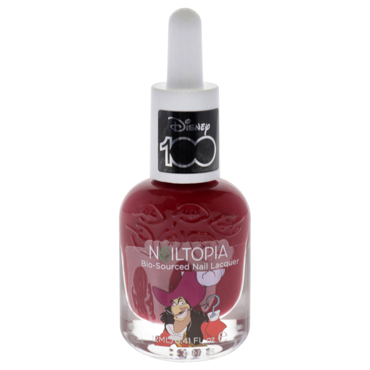 Bio-Sourced Nail Lacquer Disney Collection - Captain Hook Limited Edition by Nailtopia for Women - 0.41 oz Nail Polish