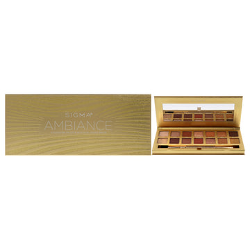 Eyeshadow Palette - Ambiance by SIGMA for Women - 2 Pc 0.49oz Eye Shadow, Brush