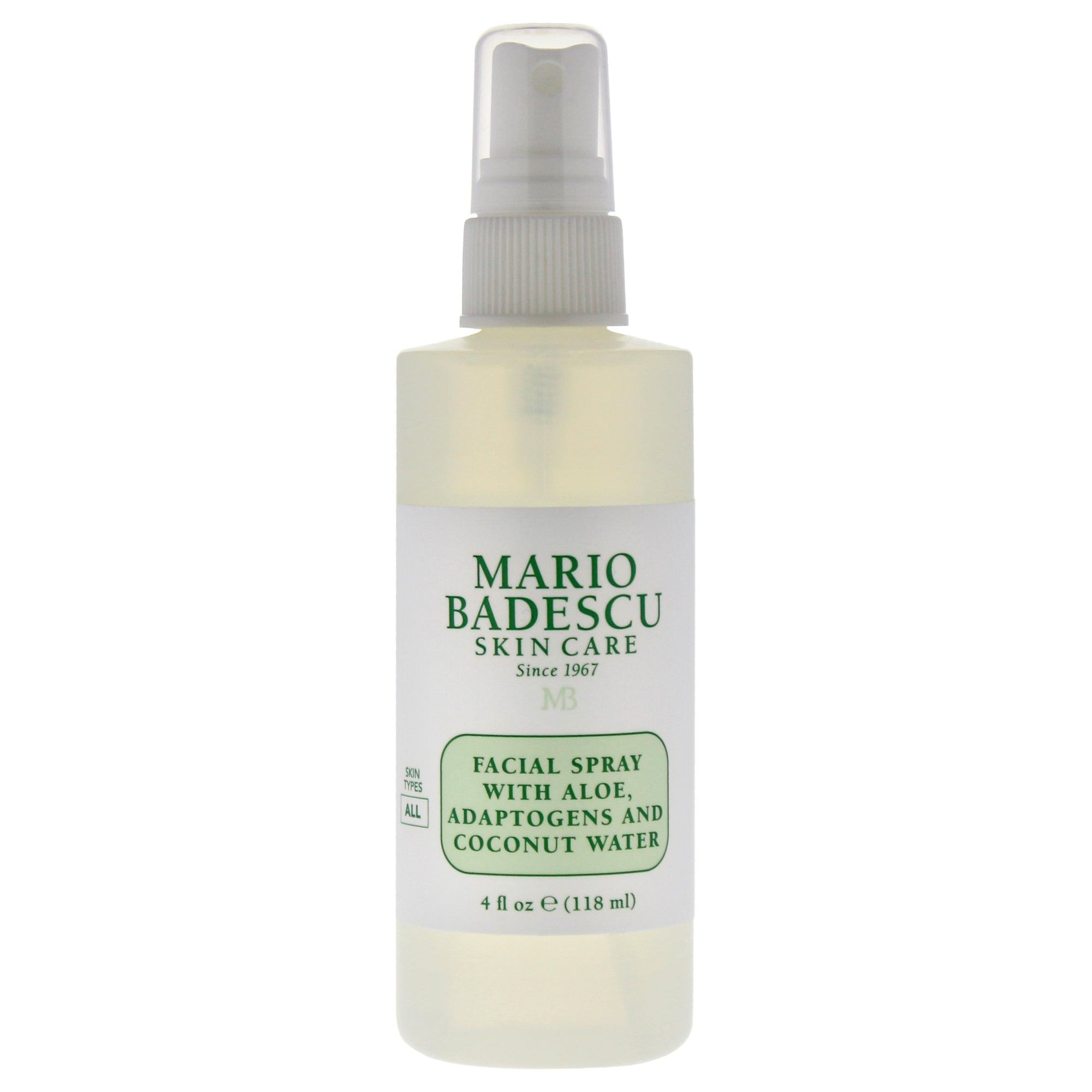 Facial Spray with Aloe Adaptogens and Coconut Water by Mario Badescu for Women - 4 oz Spray