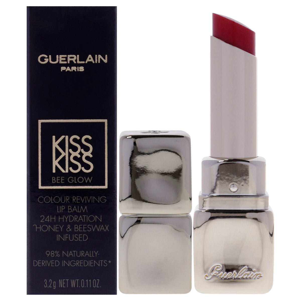 Kiss Kiss Bee Glow Lip Balm - 775 Poppy Glow by Guerlain for Women - 0.11 oz Lip Balm