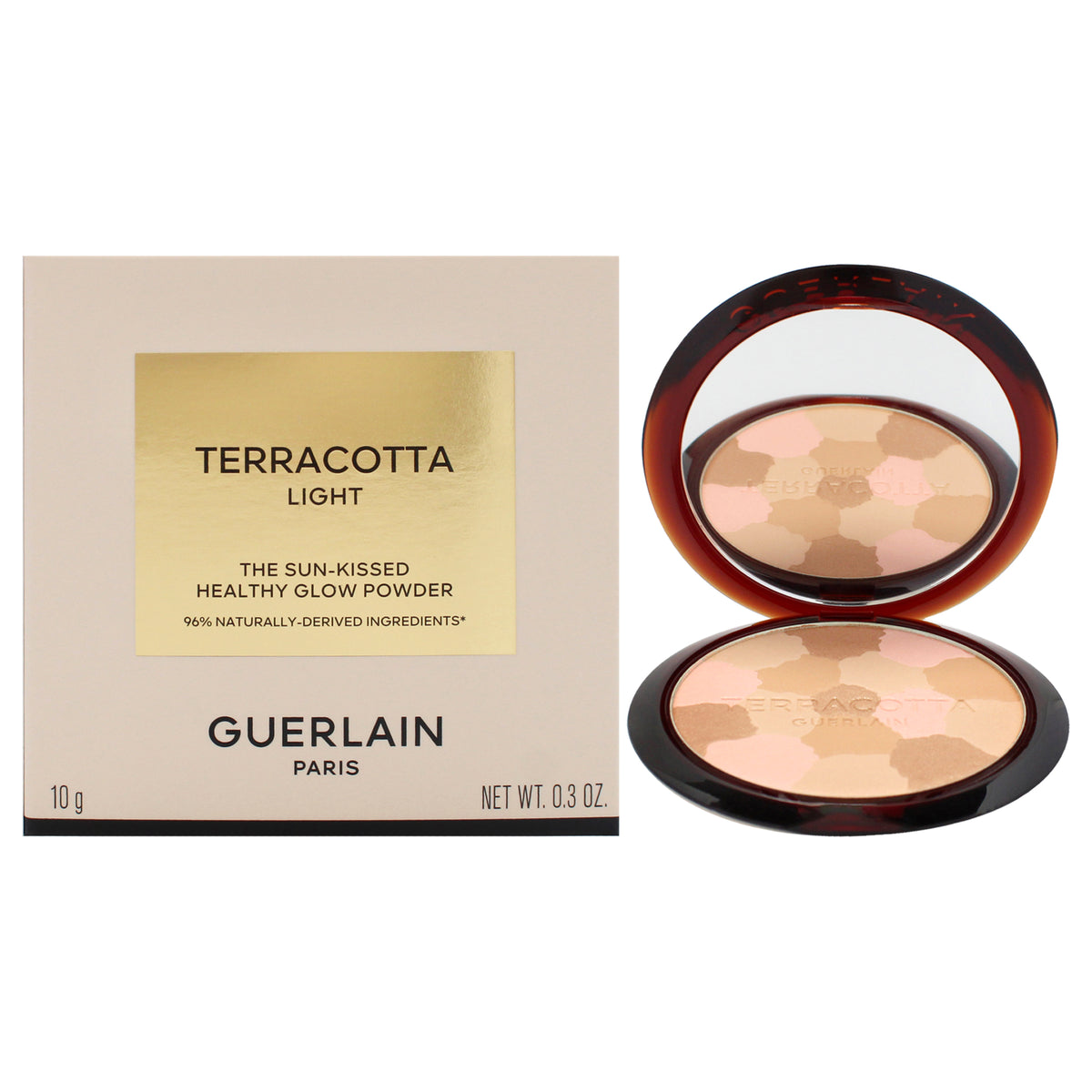 Terracotta Light The Sun Kissed Healthy Glow Powder - 00 Light Cool by Guerlain for Women - 0.3 oz Powder (Refillable)