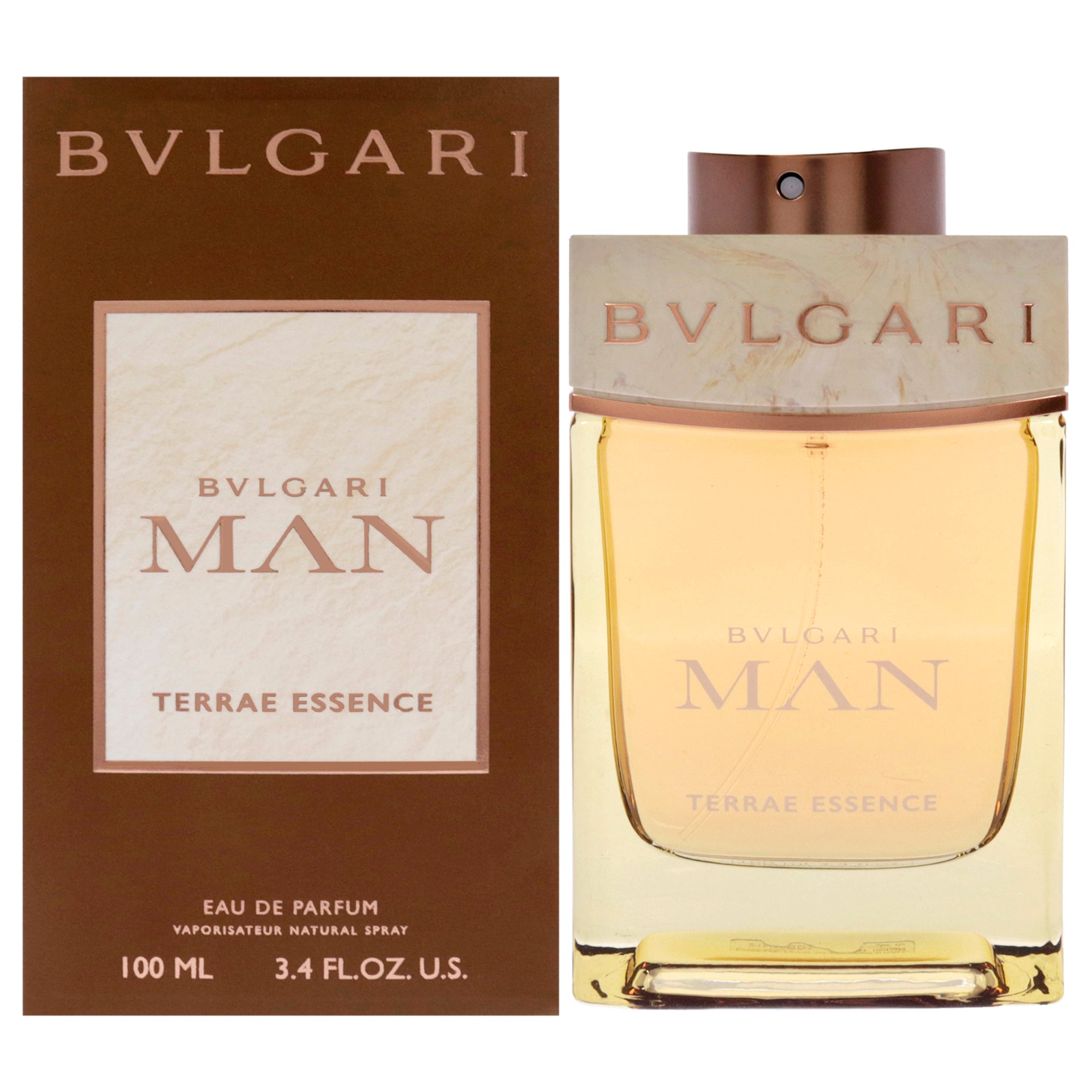 Bvlgari Man Terrae Essence by Bvlgari for Men - 3.4 oz EDP Spray