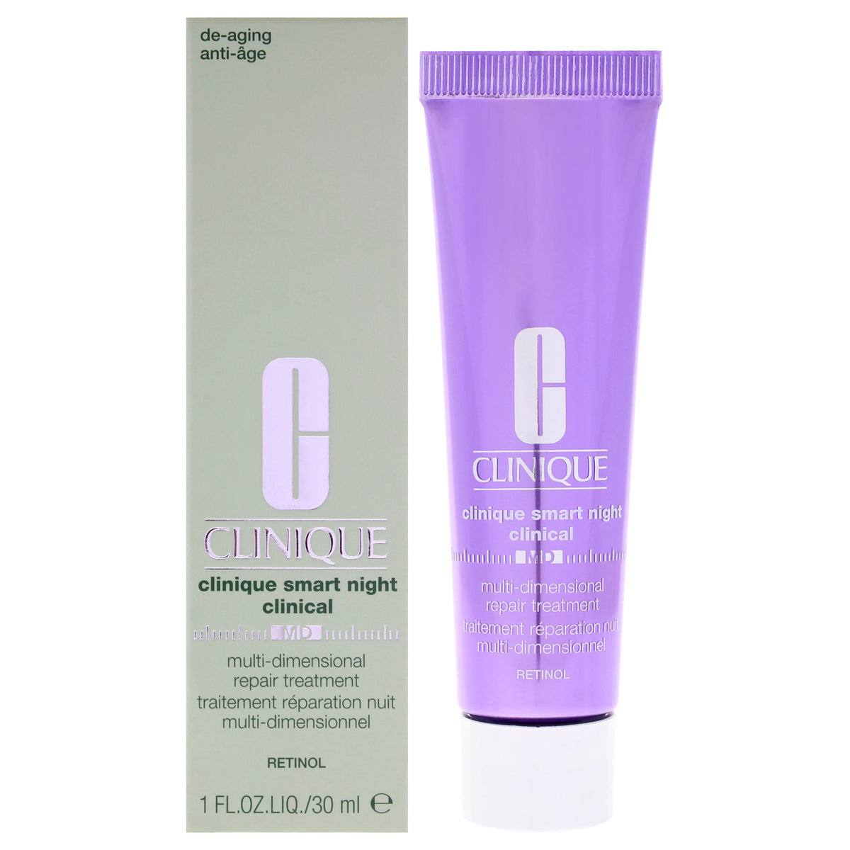 Smart Night Clinical Multi Dimensional Repair Treatment by Clinique for Women - 1 oz Treatment