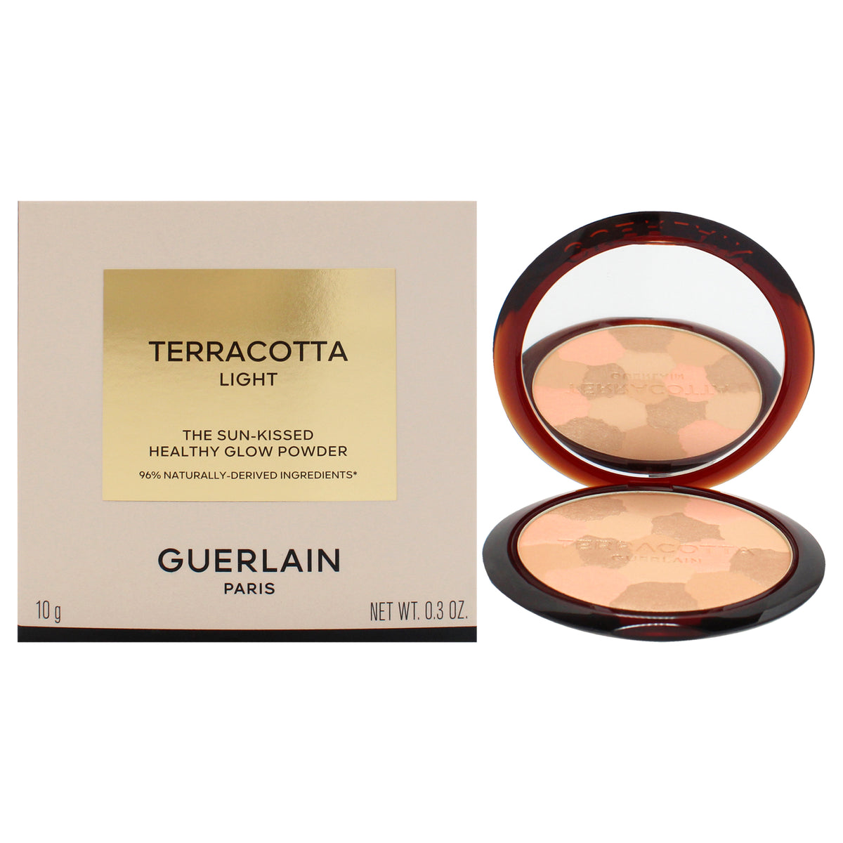 Terracotta Light The Sun Kissed Healthy Glow Powder - 03 Medium Warm by Guerlain for Women - 0.3 oz Powder (Refillable)