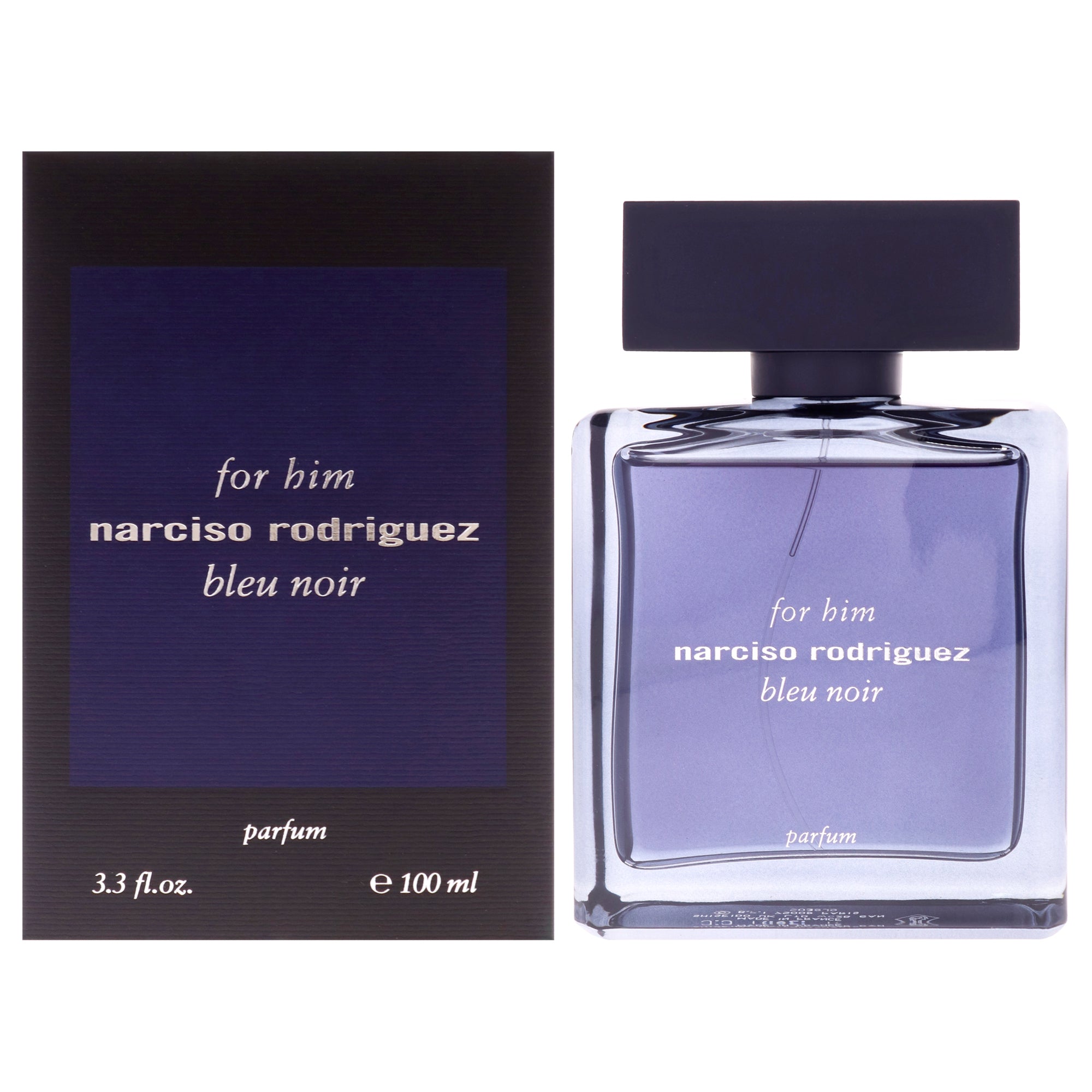 Bleu Noir by Narciso Rodriguez for Men - 3.3 oz Parfum Spray