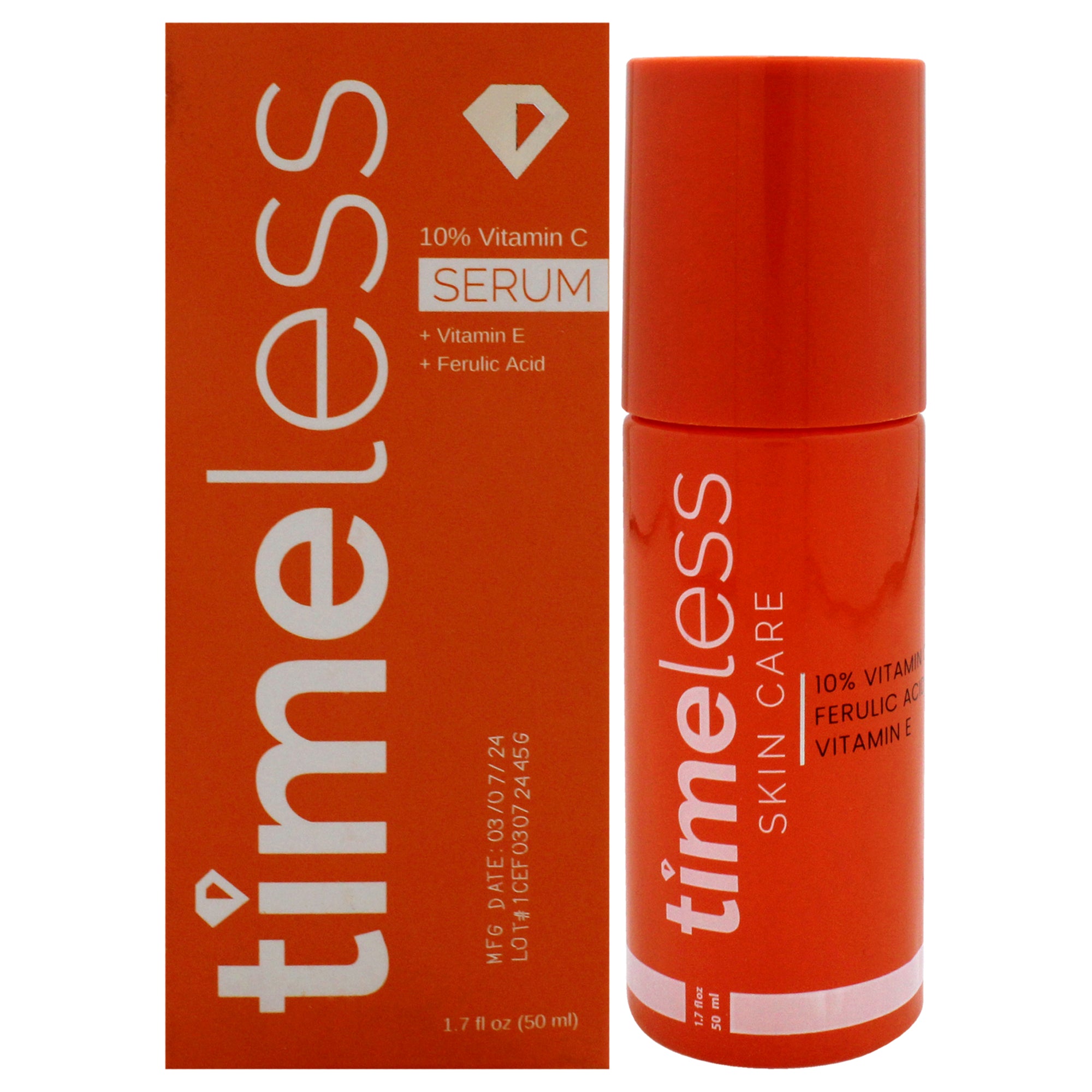 Vitamin C Plus E 10 Percent Ferulic Acid Serum by Timeless for Unisex - 1.7 oz Serum