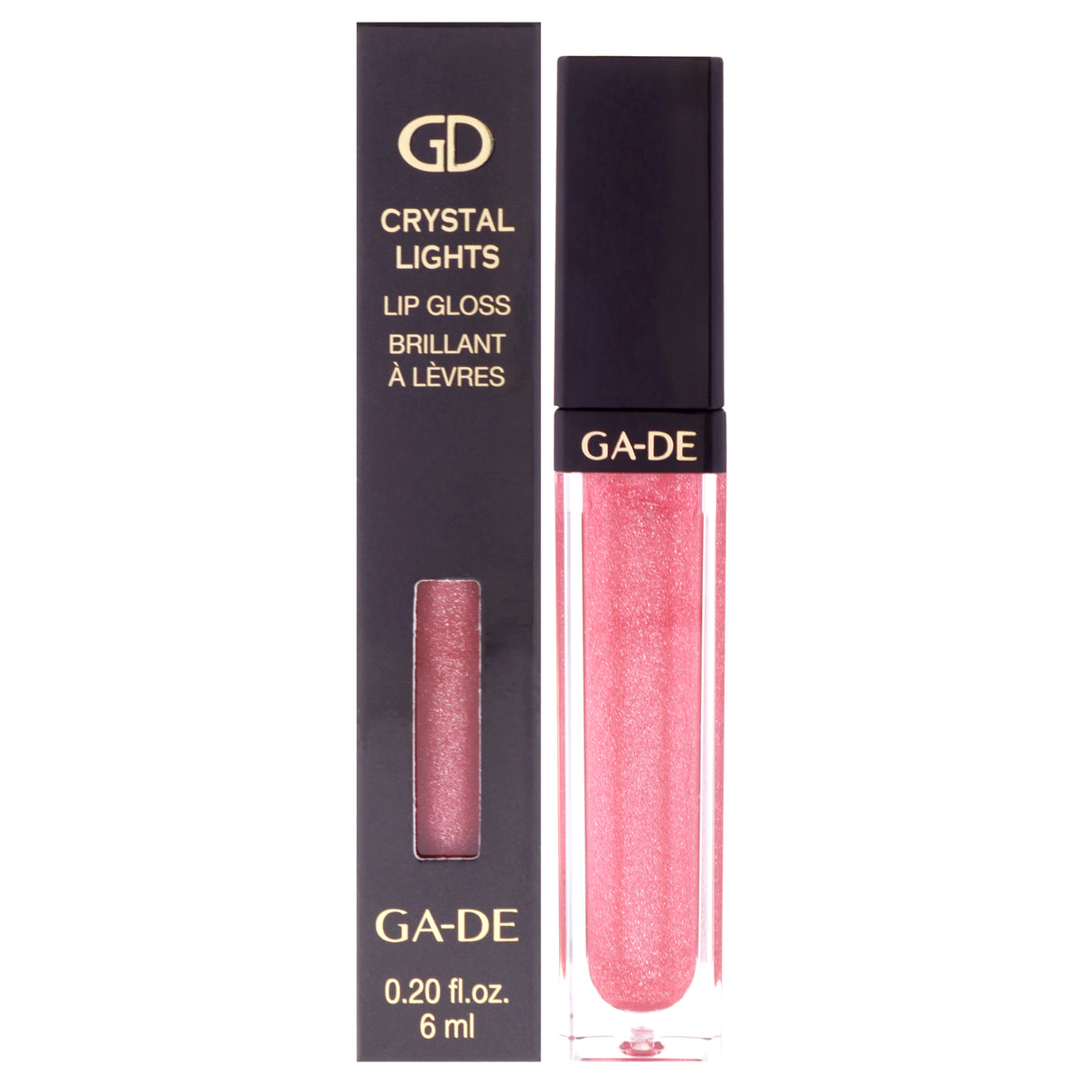 Crystal Lights Lip Gloss - 512 Carnelian by GA-DE for Women - 0.2 oz Lip Gloss
