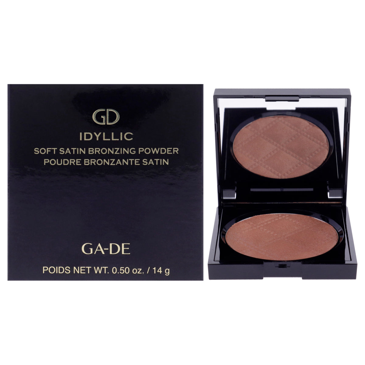 Idyllic Soft Satin Bronzing Powder - 62 Indian Earth by GA-DE for Women - 0.49 oz Bronzer