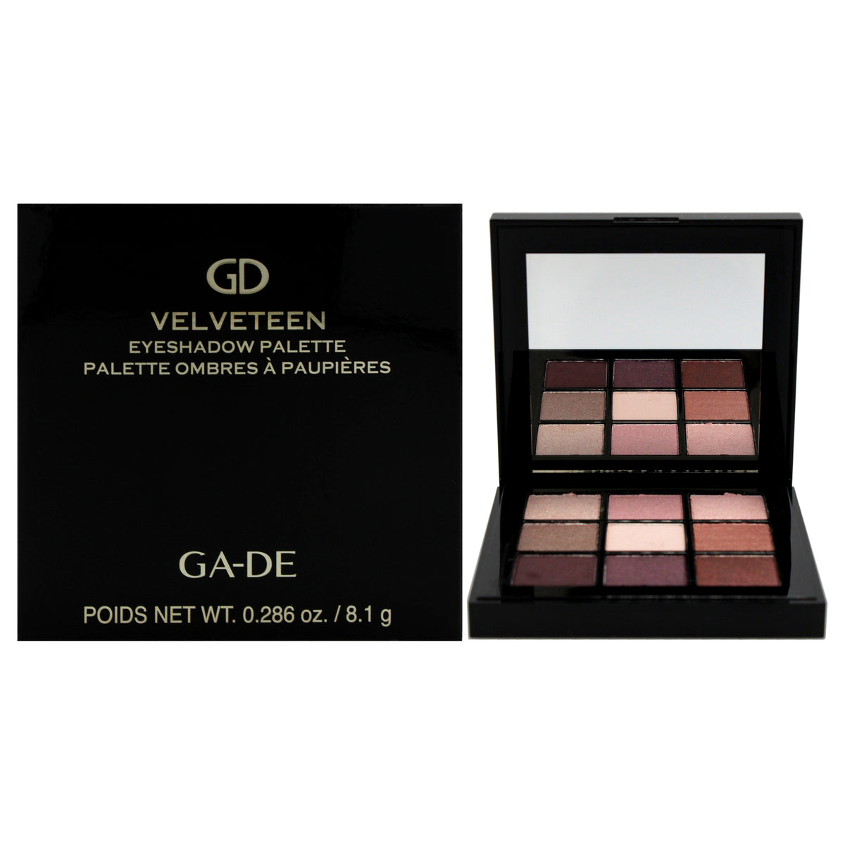 Velveteen Eyeshadow Palette - 45 Field Of Dreams by GA-DE for Women - 0.286 oz Eye Shadow