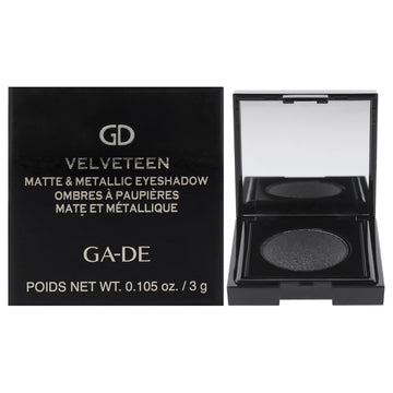 Velveteen Matte and Metallic Eyeshadow - 198 Starlight by GA-DE for Women - 0.105 oz Eye Shadow