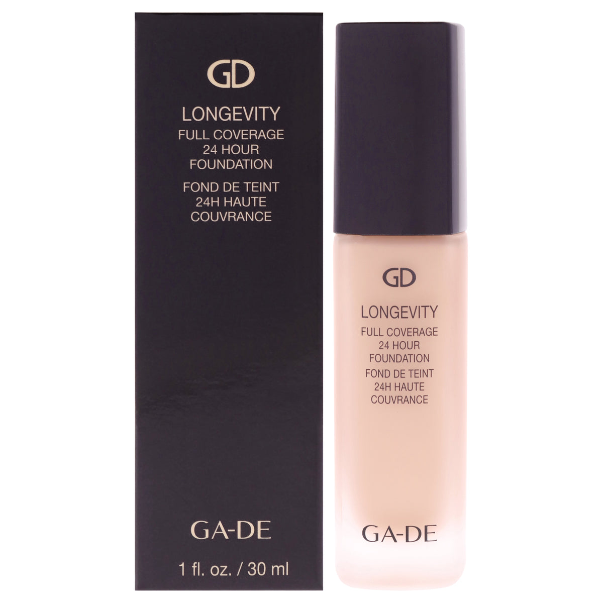 Longevity Full Coverage 24HR Foundation - 552 Fair Sand by GA-DE for Women - 1 oz Foundation