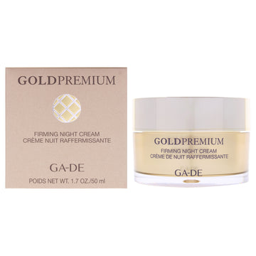 Gold Premium Firming Night Cream by GA-DE for Women - 1.7 oz Cream