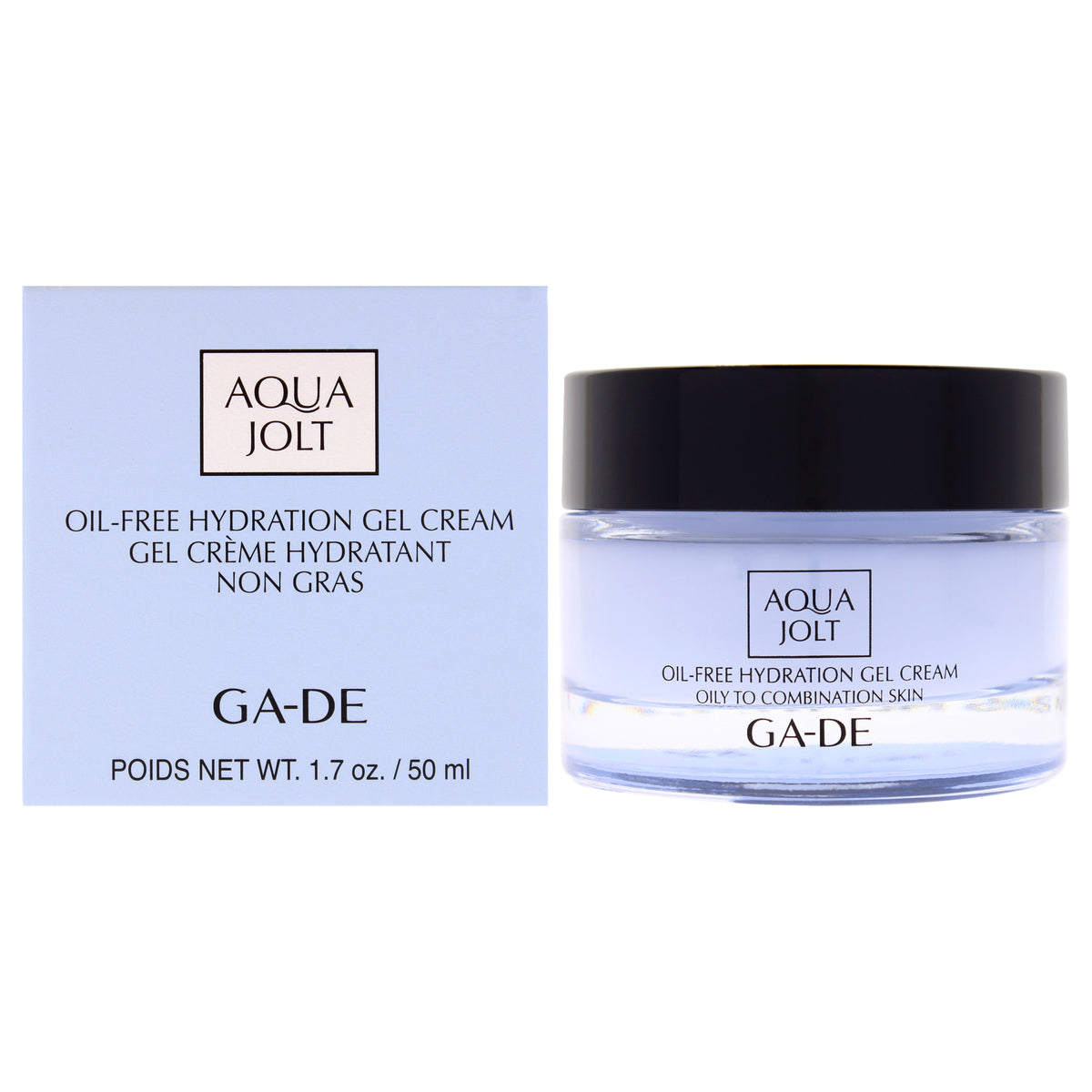 Aqua Jolt Oil-Free Hydration Gel Cream - Oily to Combination Skin by GA-DE for Women - 1.7 oz Cream